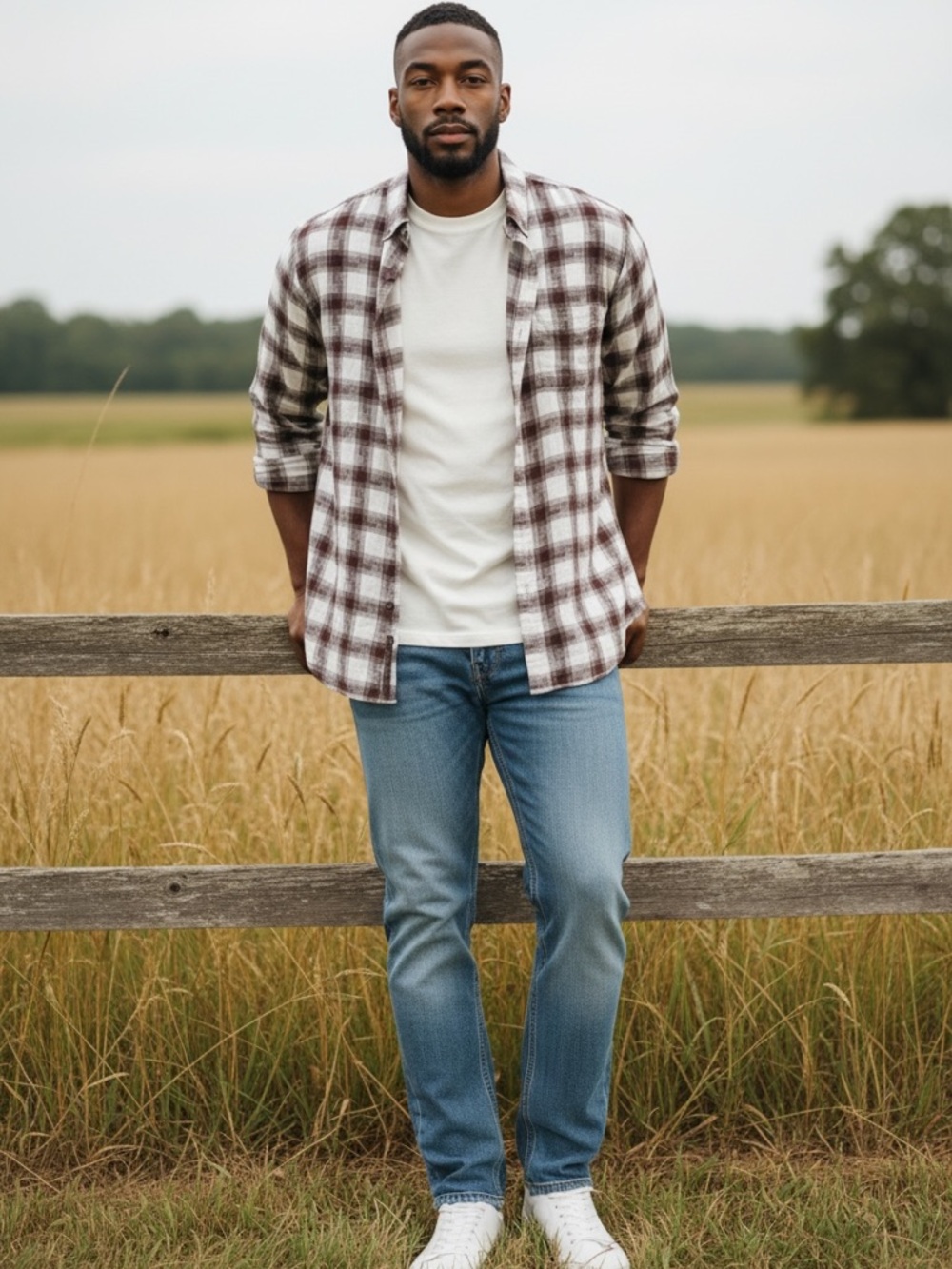Ecoths Heywood 100% Organic Cotton flannel button down shirt. Size XXL GUC - Picture 3 of 10